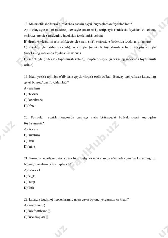 matematika formulalari bilan ishlash - Page 4