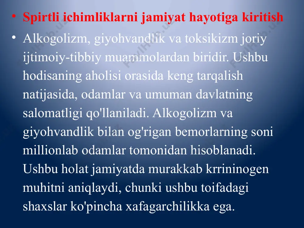 arajasi sodir bo'ladi. bunday yuzlar savollarga nima deyayotganlarini deyarli tushunmaydi, nutqingiz uzluksiz, evaksoni va harakatlarni muvofiqlashtirish butunlay xafa, tupuronay va qusish paydo bo'ladi. keyin chuqur uyqu keladi. ushbu davrda sodir bo'lgan voqealar haqida ko'pincha ahamiyatsiz yoki qisman qat'iydir. jinoyat va fuqarolik protsedurasida oddiy mastlik og'riqli holat deb hisoblanmaydi. qonunga ko'ra, alkogolda bo'lgan jinoyat sodir etgan shaxslar (rossiya federatsiyasi jinoyat kodeksining 23-moddasi) bo'lgan shaxslar, bu ish uchun jinoiy javobgarlikka tortilishadi. shartnomalar, tuzilgan shartnomalarda shartnomalar tuzildi va barcha turdagi shartnomalar tuzatildi, hujjatlarni tayyorlash va imzolash jarayonida partiyalarning har qanday tomonlarining alkogoliga moyil bo'lishiga qaramay haqiqiy deb topiladi. patologik mast holatda jinoyat sodir etgan shaxslar tan olinmaydi. alkogolizm - tibbiy ma'noda, surunkali kasallik spirtli ichimliklarni tez-tez, uyg'un bo'lmagan iste'mol qilish va ularga og'riqli giyohvandlik natijasida yuzaga keladi. alkogolizmni rivojlantirishda uch bosqich ajratilgan: dastlabki, ikkilamchi va final. alkogolizmlarni sud tomonidan psixiatrik baholash bilan ular tomonidan qilingan huquqbuzarliklarga nisbatan ular tomonidan qabul qilinadi va hukmni …