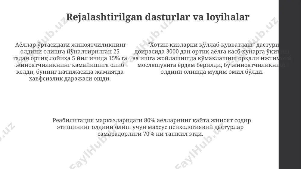 xotin-qizlar jinoyatchiligi va uning oldini olish - Page 5