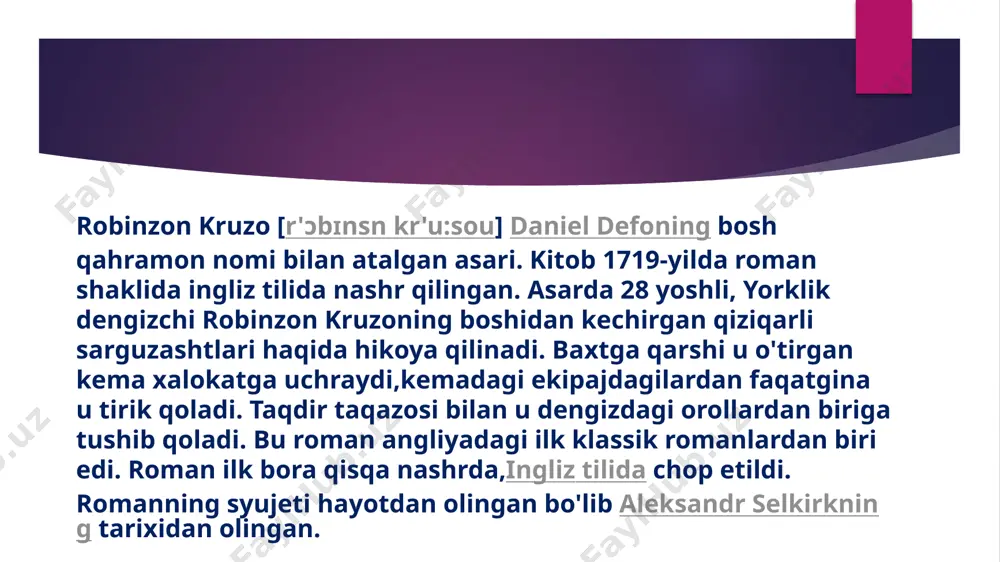 robinzon kruzo romani - Page 3