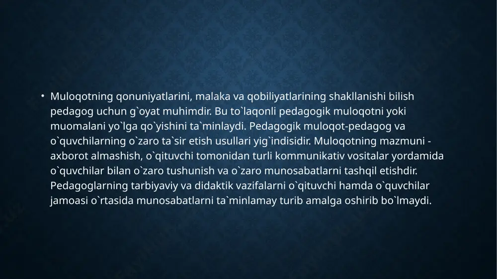 insonning uning o`rab turgan olamga o`zaro ta`siri - Page 5