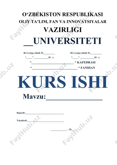 iqtisodiy faoliyat va uning turlari — DOC