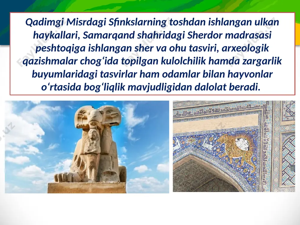 «tuya bilan bo‘taloq» mavzusida haykal ishlash. 4- sinf - Page 4