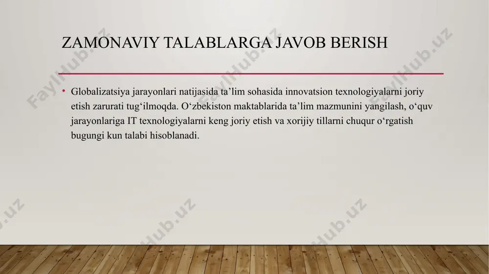 o'zbekiston maktablarida ta'lim va tarbiyani takomillashtirish zaruriyati - Page 3