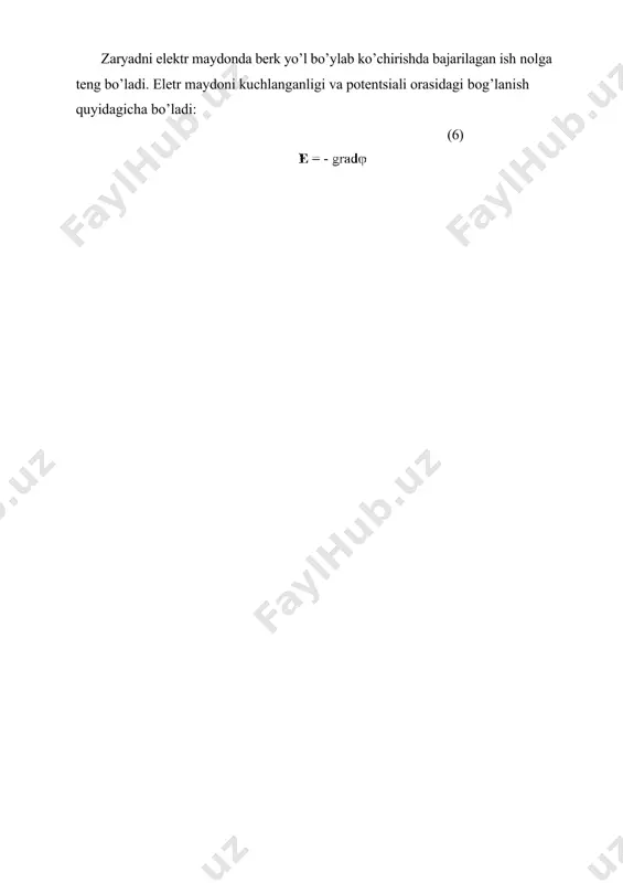 elеktr mаydоnidа zаryadni o’chirishdа bаjаrilgаn ish - Page 4