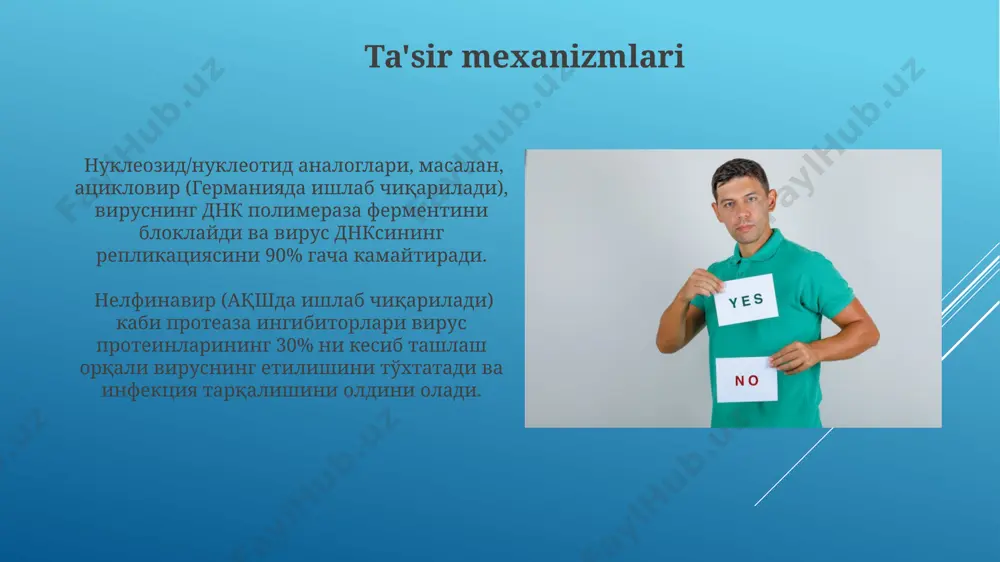 virusga qarshi dori vositalarining mexanizmlari - Page 3