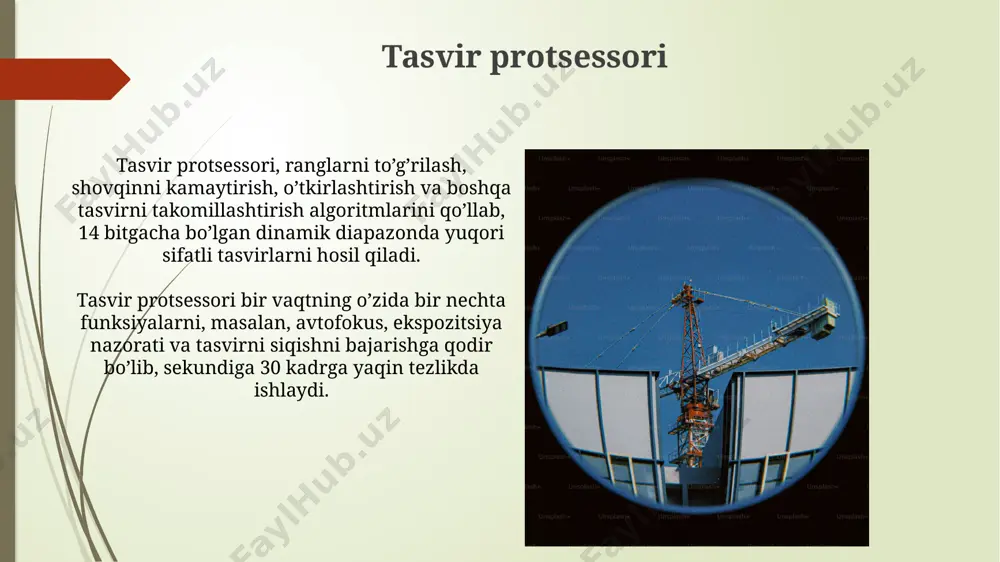 raqamli fotoapparatning tuzilishi va ishlash printsipi - Page 5