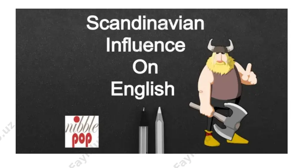 nunciation. scandinavian influence on place names certain names of places ending in “by”, “thorp”, “beck”, “dale”, etc. show scandinavian influence. for example, whitby, goldthorp, etc. this shows that a great number of scandinavian families settled permanently in england. a similar influence is observed in the case of personal names ending in “-son” such as gibson, thomson, johnson, etc. scandinavian law terms and war terms the attempt of the scandinavians to impose their own danish law on england is evident from the number of scandinavian law terms that have entered the language. for instance, “law”, “by-law”, “thrall”, and “crave” are all scandinavian words. there were many more such words which went out of usage after the norman conquest when the french took over the nation and replaced the terms with french loans. as the scandinavians were superior in military affairs, the english borrowed from them a few words like “orrest” (battle), …