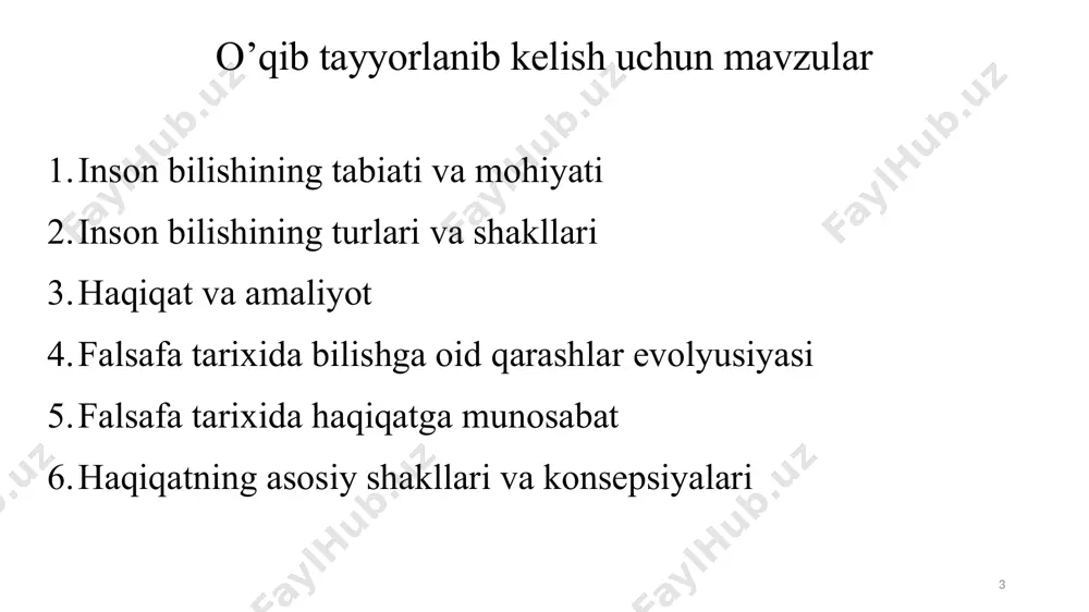 gnoseologiya – bilish nazariyasi - Page 3
