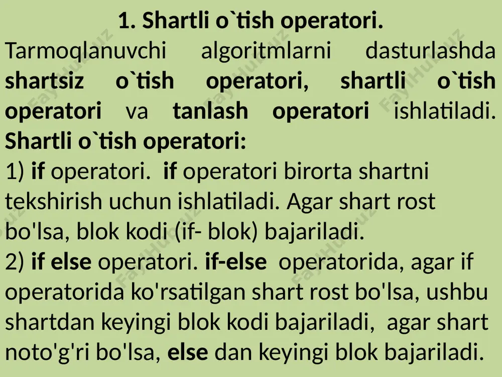 masalalarni tarmoqlanuvchi al-goritmlar yordamida dasturlash - Page 3