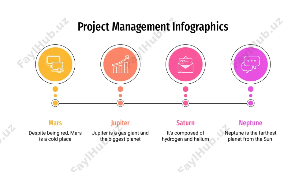 sun venus is the second planet from the sun project management infographics jupiter is a gas giant and the biggest planet step 03 neptune is the farthest planet from the sun step 04 despite being red, mars is a cold place step 02 project management infographics step 01 mercury is the closest planet to the sun saturn is a gas giant made of hydrogen and helium saturn jupiter jupiter is a gas giant and the biggest planet venus venus is the second planet from the sun mercury mercury is the smallest planet in the solar system mars despite being red, mars is actually a cold place project management infographics project management infographics venus has a beautiful name, but it is terribly hot venus despite being red, mars is a cold place full of iron oxide dust mars saturn is a gas giant composed mostly of hydrogen and helium saturn jupiter …