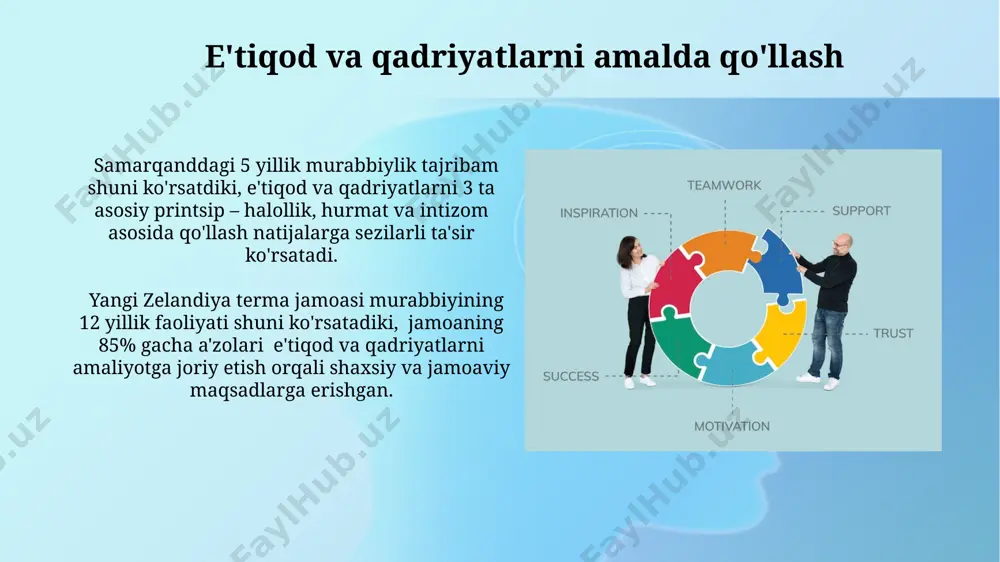 trenerning e'tiqod va qadriyatlari - Page 5