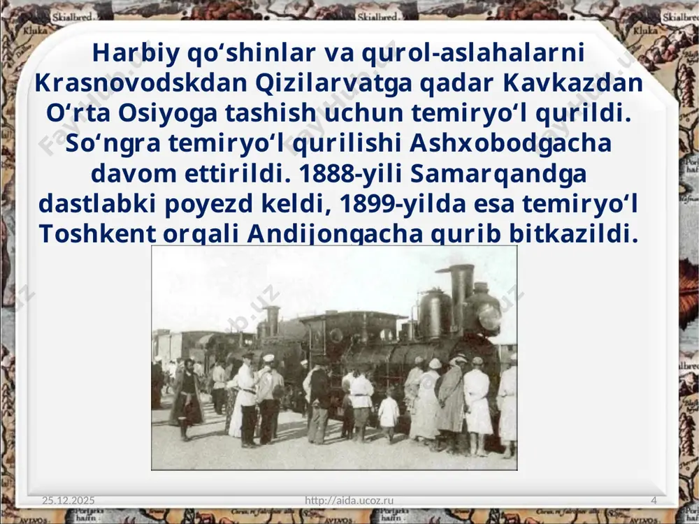turkiston general gubernatorligida ijtimoiy iqtisodiy hayot - Page 4