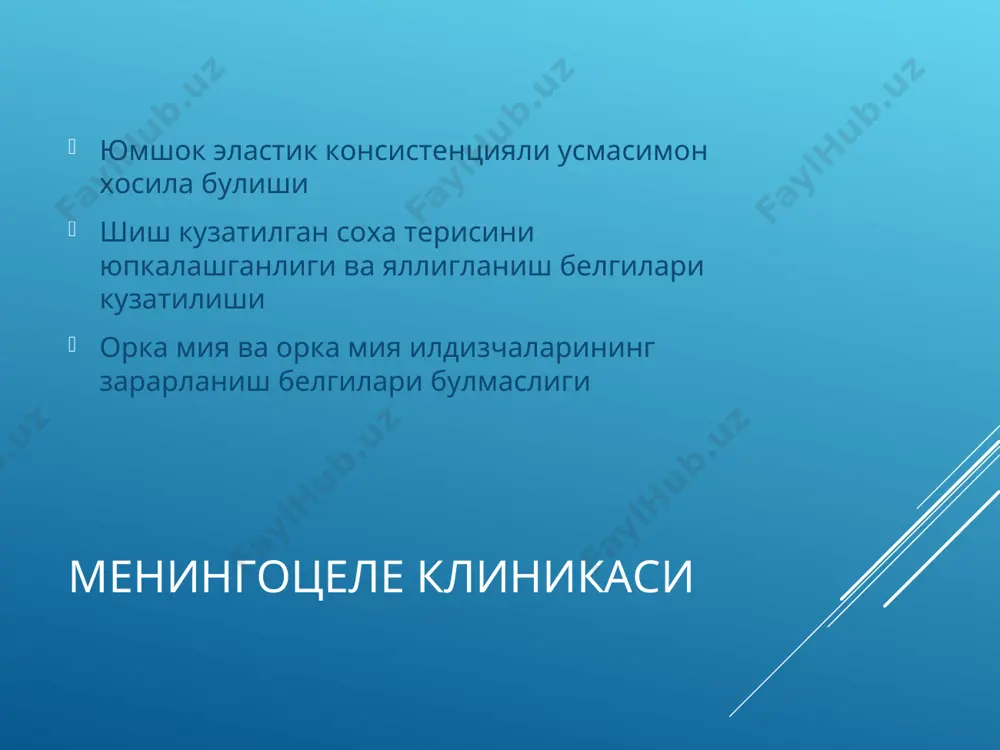 markaziyni nerv sistema rivoylanish nuqsonlari - Page 3