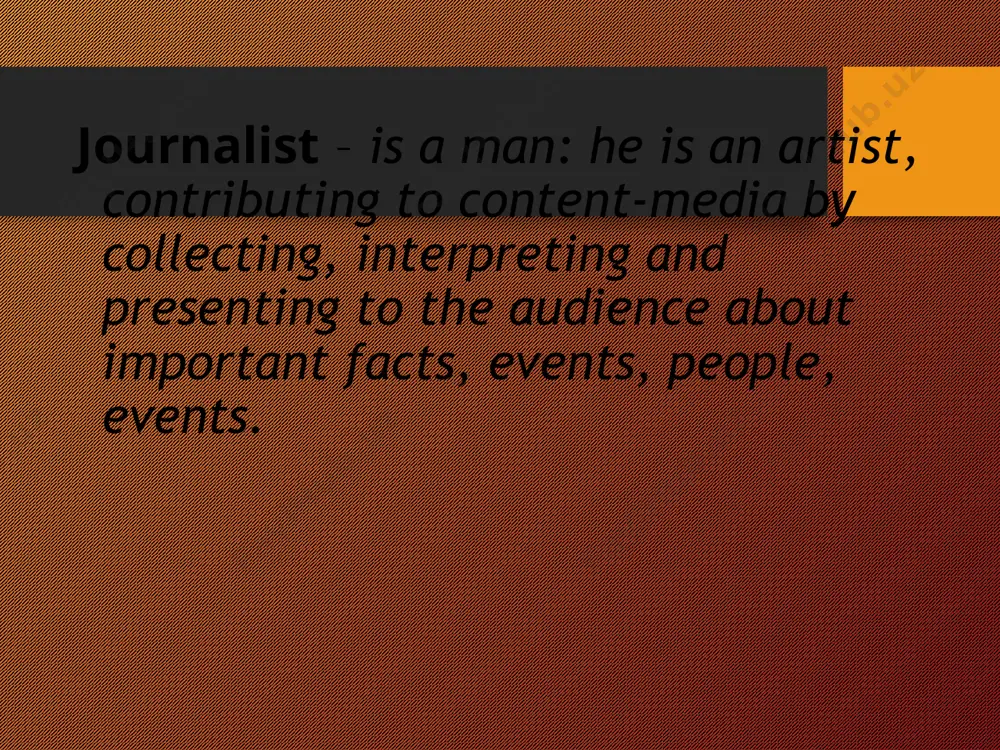 rk. assess their aptitudes and opportunities in journalism can only practical way. and what will happen before the first experience, the better. by the way, when you receive a minimum of five publications required. in addition, require the recommendation of the creative editorial staff or publisher. and much better if the response will be given not because of editorial work good friends parents. studying at the faculty of journalism - is a fun company, plus discreet learning proper smile for the camera in the program have many items not directly related to the profession, but adds learning and develop flexibility of mind - philosophy, psychology, logic, economics. faculty may teach journalism profession. one of the most mysterious of subjects studied by students on the faculty of journalism, called journalistic skills or the basics of journalism. full name depends on imagination leadership institute. despite the unconditional and indisputable value of humanities …