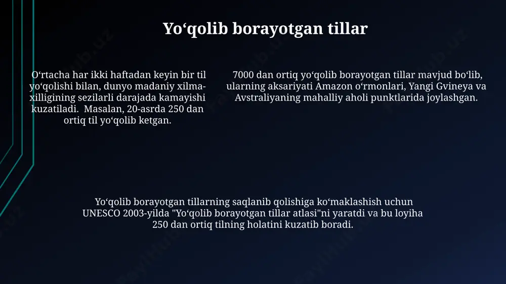 tilning kelib chiqishi va evolyutsiyasi - Page 5