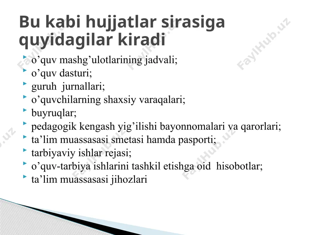 maktab hujjatlari nio‘rganish va tahlil qilish - Page 5