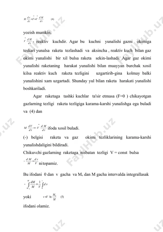 moddiy nuqtalar tizimining dinamikasi - Page 5