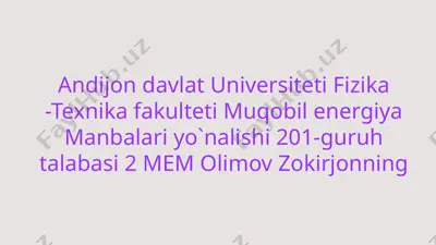axborot oqimlari: asosiy tushunchalar — PPTX