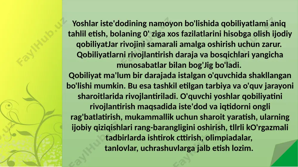 iste’dodli bolalarni aniqlash va tarbiyalash - Page 3