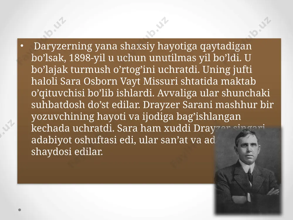 teodor drayzerning hayoti va ijodiy faoliyati - Page 4
