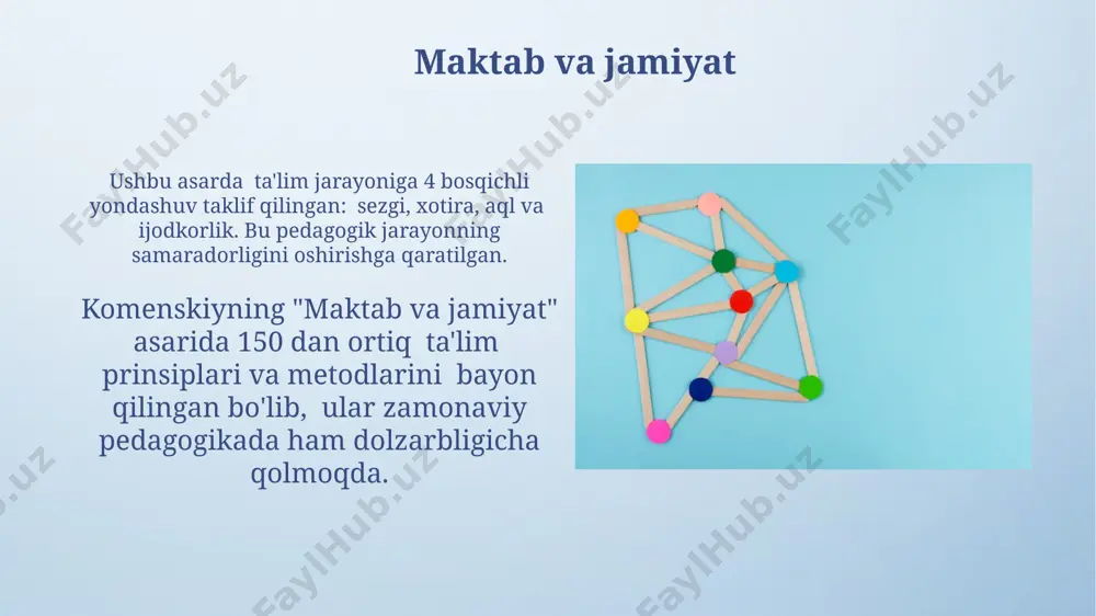 yan amos komenskiyning pedagogik g'oyalari - Page 3