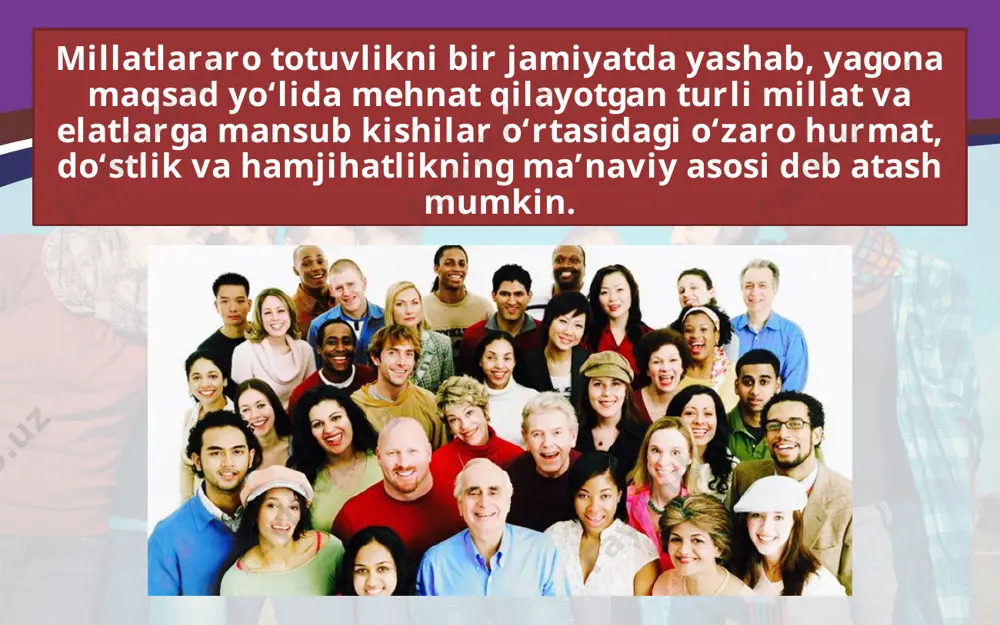 ma’naviy qadriyatlar rivojida millatlararo totuvlik munosabatlari 11-sinf - Page 4