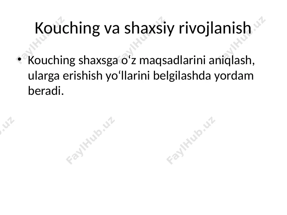 kouchingda shaxsiy maqsadlarni belgilash va ularga erishish - Page 3