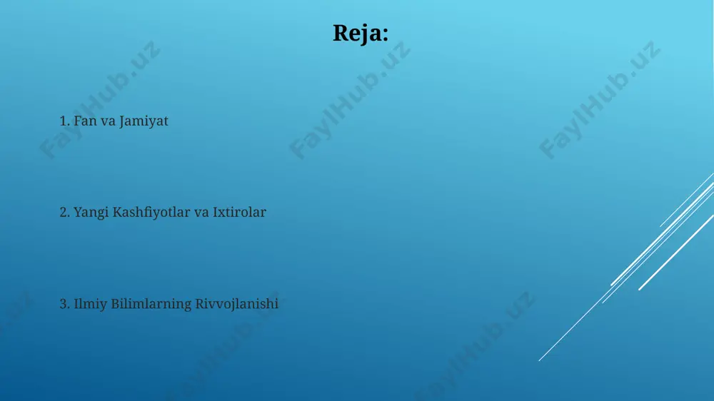i bayon qildi, bu butun dunyo fizikasi rivojiga katta ta'sir ko'rsatdi. matematikaning taraqqiyoti: hisoblash usullarining takomillashuvi 18-asr oxiri va 19-asr boshlarida, xususan, fransiya va buyuk britaniyadagi olimlar logarifmik jadvallarni takomillashtirib, murakkab hisob-kitoblarni 5-6 baravar tezlashtirishga erishdilar. gaussning 1799-yilda himoya qilingan doktorlik dissertatsiyasi algebraik tenglamalarni yechishning yangi usullarini taqdim etib, matematikada muhim yutuq bo‘ldi. ilmiy bilimlarning rivojlanishiga kirish 1780-yillarda, parij va london kabi yirik shaharlardagi ilmiy jamiyatlarning faolligi sezilarli darajada oshdi, yangi kashfiyotlar va ilmiy maqolalar soni keskin ko'paydi. 19-asr boshlarida, germaniyada kimyo sohasida justus fon lybigning tadqiqotlari zamonaviy organik kimyoning rivojlanishiga katta hissa qo'shdi. ilmiy bilimlarning cheklovlari va muammolari 18-asr oxiri va 19-asr boshlarida, masalan, parij va london kabi yirik shaharlardagi ilmiy tadqiqotlarning moliyaviy cheklovlari, kam sonli tadqiqotchilar va chegaralangan laboratoriya uskunalari ilmiy taraqqiyotni sekinlashtirdi. 19-asr boshlarida rossiya imperiyasi kabi hududlarda geografik jihatdan cheklangan tadqiqot imkoniyatlari va ilmiy axborot almashinuvi qiyinchiliklari tufayli ilmiy bilimlarni rivojlanishi sekinlashdi va markazlashtirilgan ilmiy jamiyatlarning …