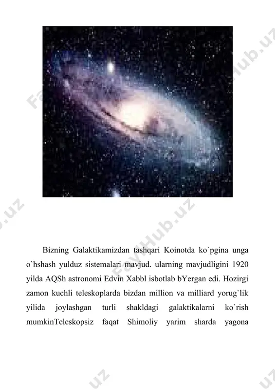 elgilanadi. ekvatorial koordinatalar sistemasi deyiluvchi sistemada yoritkichlarning o’rni ikkita – to’g’ri chizish (alfa) va og’ish (delta) deb ataluvchi koordinatalar bilan belgilanadi. bunda hisob boshi qilib, shartli ravishda , ekliptika bilan osmon ekvatorining kesishgan – bahorgi teng kunlik nuqtasi – olinadi. ixtiyoriy m yoritkichning to’g’ri chiqishini topish uchun undan yarim og’ish aylanasi o’tkazilib, uning osmon ekvatori bilan kesishgan nuqtasi k topiladi. k nuqtaning bahorlik tengkunlik nuqtasidan yoy uzoqligi m yoritkichning to’g’ri chiqishini xarakterlaydi. bu yoy ,sfera markazi ( o ) dagi kuzatuvchi uchun markaziy burchak bilan o’lchanadi. m yoritkichning ikkinchi koordinatasi -- og’ish esa k nuqtadan og’ish aylanasi bo’ylab yoritgichgacha bo’lgan yoy (km) bilan o’lchanadi. markazdagi kuzatuvchi uchun bu yoy unga tiralgan markaziy burchak bilan o;lchanadi. yoritkichning to’g’ri chiqishi , odatda osmonning sutkalik aylanishiga qarama – qarshi yo’nalishda o’lchanib, soat, minut, sekundlarda ifodalanadi.o’lchanish chegarasi 0 soatdan 24 soatgacha bo’ladi. yoritkichlarning og’ishi esa, yoy graduslari,minutlari va sekundlarida o’lchanib , 0 gradusdan ±90 …