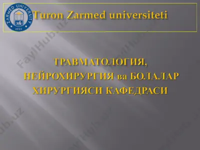 harbiy dala jarrоxligi — PPT