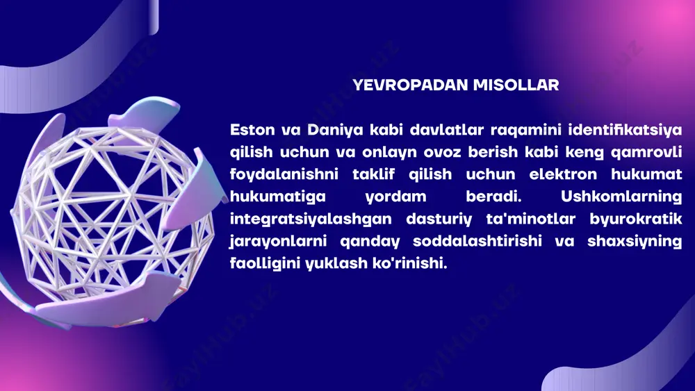 elektron hukumatning joriy etishning jahon tarjibasi - Page 5