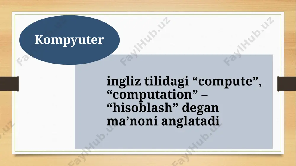 kompyuterlar va ularning ishlatilishi - Page 3