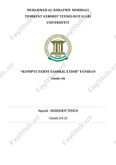 virtual muhitda raid tizimi bilan ishlash uchun dasturiy ta'minotni tanlash — PDF