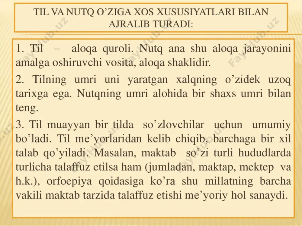 soha tilining xususiyatlari - Page 5