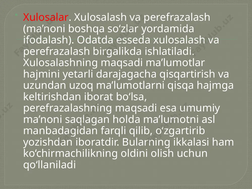 dastlabki ilmiy tadqiqotlar haqida ma'lumot - Page 5