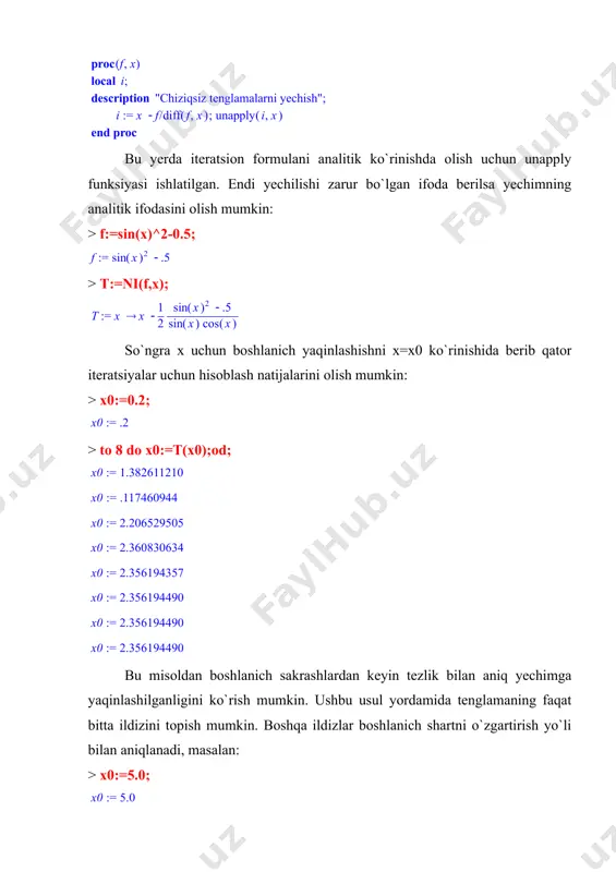 simvolli (analitik) amallar - Page 4