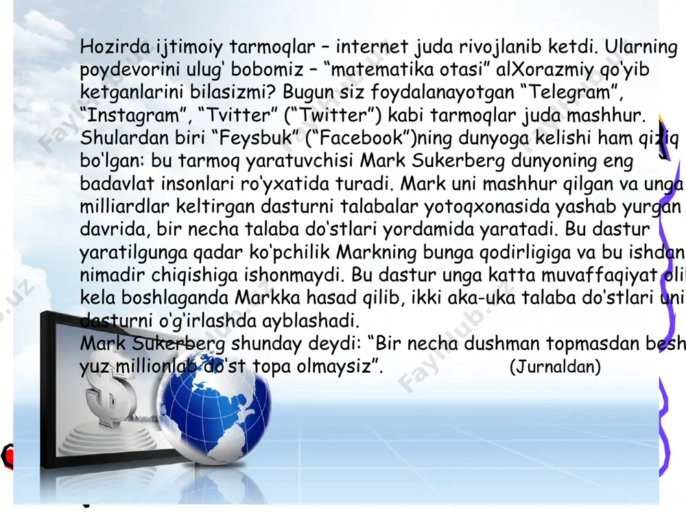 internetga oid terminlar 5-sinf - Page 5