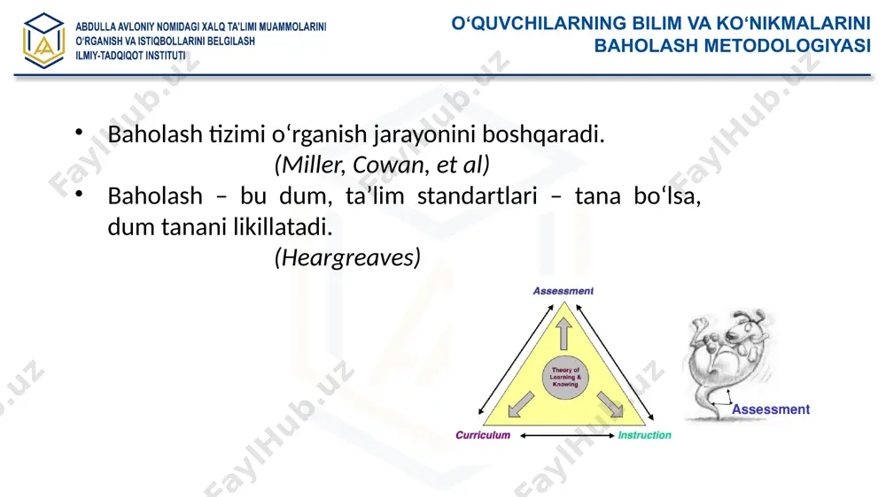 o‘quvchilar bilim, ko‘nikma va malakalarni nazorat qilish - Page 5