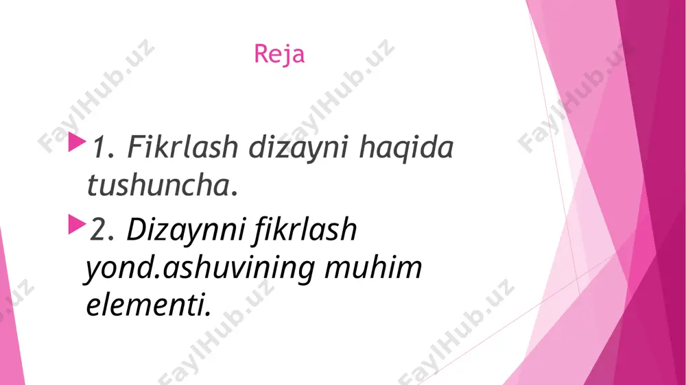 s, balki shaxsning manfaatlariga bo'ysundiradi. dizayn tafakkurining asosiy maqsadi mavjud stereotiplardan va muammoni hal qilishning odatiy usullaridan tashqariga chiqishdir. asl nusxada, buni qutidan tashqarida fikrlash deyiladi - so'zma-so'z "qutidan tashqarida fikrlash". dizayn tafakkurini har qanday sohada qo'llash mumkin, masalan: evropaga sayohat qilishni rejalashtirish, kvartiralarni ta'mirlash haqida o'ylash, yangi media yoki biznesni ochish, logotip va shaxsni ishlab chiqish. empatiya - bu boshqa odamlarning tajribalari va tajribalari bilan shug'ullanish, ularni chindan ham hayajonlantiradigan narsani tushunish qobiliyati. bu dizayn tafakkurining asosiy sifati, chunki bu sizning taxminlaringiz va e'tiqodlaringizdan uzoqlashishga, foydalanuvchi ko'zi bilan muammoga qarashga imkon beradi. haqiqiy dizayner har doim hamdarddir. u eng qulay echimni qidirmoqda. o'zingiz tushungan loyihalarni amalga oshirish oson. agar siz rep bilan shug'ullansangiz, reperni ochish sahifasini yaratish oson. ammo agar xaridor moliyaviy birjada savdo qilsa, u o'z biznesiga kirib borishi, jarayonlarni tushunishi va odamlar bilan muloqot qilishda o'zini qanday his qilishini tushunishi kerak. keling, empatiya amalda qanday ishlashini ko'rib …
