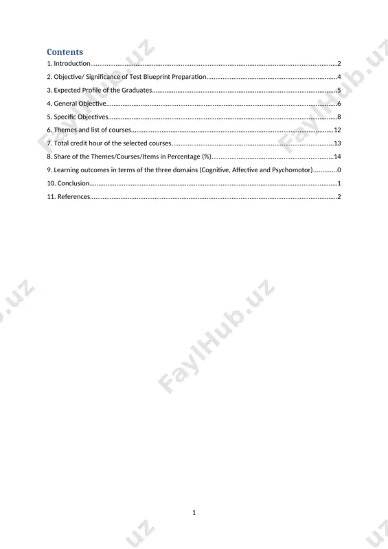 student performance in all dimensions of knowledge, skill, and attitude. the carefully planned test construction contributes to improve the overall quality of the test in terms of test content validity, difficulty level, discrimination power and test reliability. test preparation is not an easy task; it requires a careful planning and guideline to make the task simple. test construction needs the preparation of test blue print. test blueprint is defined as a complete plan that explains how to develop a test. a test blueprint describes the key elements of a test, including the content to be covered, the amount of emphasis allocated to each content area, and other important features. the term refers to a map or specification of assessment to ensure that the assessment programs cover all aspects of the curriculum and educational domains over a specified period. it helps curriculum developers/test constructors to match various competencies with the course …