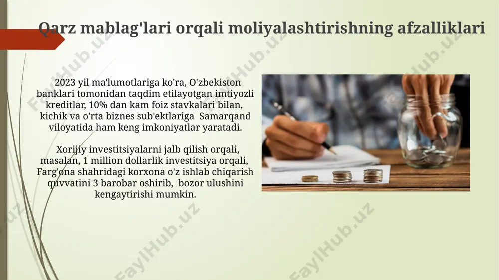 qarz mablagʻlari hisobiga moliyalashtirish - Page 4