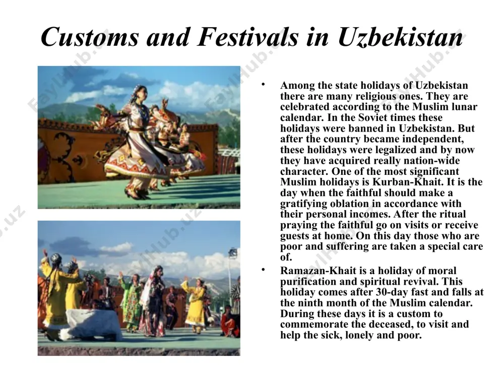 customs and festivals in uzbekistan - Page 5