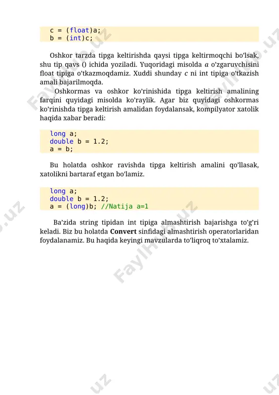 ydalanamiz. bu haqida keyingi mavzularda to’liqroq to’xtalamiz.