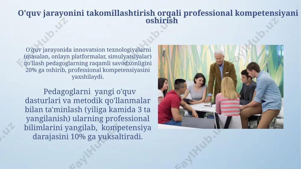 mahoratli pedagogni oʻqitishda kasbiy kompetensiyani rivojlantirish - Page 5