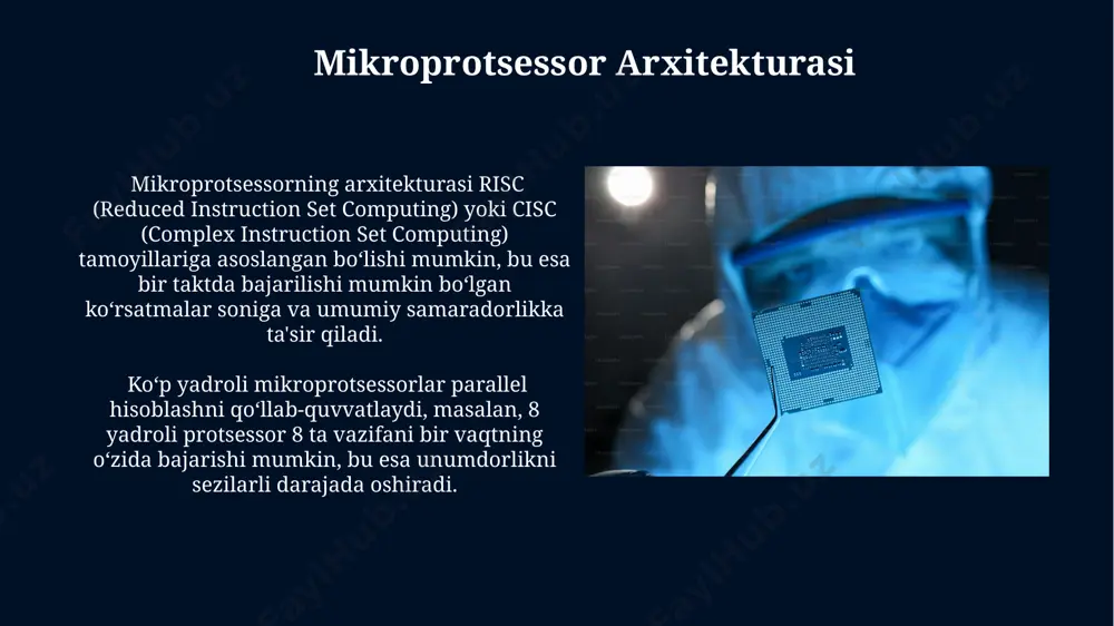 mikroprotsessorning aparat ta'minoti - Page 4