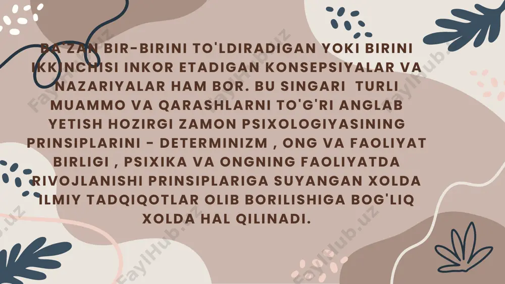 xozirgi zamon psixologiyasining tadqiqot metodlari - Page 5