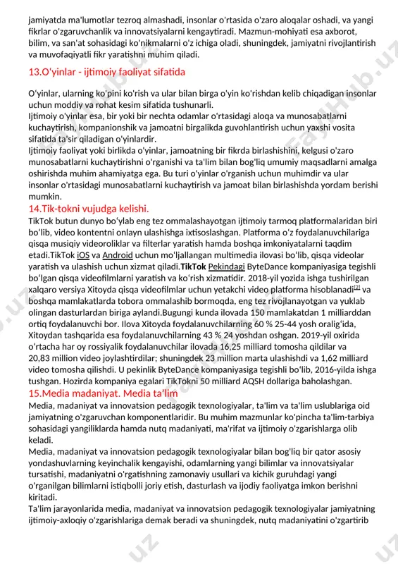 , mentalitetidagi o'zgarishlarni amalga oshirishni ko'zlovchi xatti-harakatlar majmuasi tushuniladi. davlatning o'z jamiyati xavfsizligini ta'minlashi vazifasi nuqtai nazaridan olganda, axborot hurujlari axborot xavfsizligini buzish xavfini solgan sharoit va ijtimoiy omillar yig'indisidir bugun axborot hurujlari orqali o'z g'oyalarini singdirish va jamiyat a'zolarini, ayniqsa, yoshlarni o'z izmiga solish ko'p kuzatilayotgan holat bo'lib qolmoqda. axborot hurujlari bugungi kunda globallashuv jarayoniga qo'shilgan har bir davlat va jamiyat uchun potensial yoki real darajada xavf tug'diradi. chunki axborot orqali o'sha mamlakat yoshlari ongini manipulyatsiya qilish, o'zlarining g'arazli maqsadlariga shu yo'l bilan erishmoqchi bo'layotgan kuchlar mavjudligi sir emas.axborot xurujlarini bugungi kunda davlatlar (jumladan chet el davlatlari), turli ijtimoiy, iqtisodiy, siyosiy tashkilotlar, rasmiy va norasmiy sotsial guruhlar, alohida shaxslar uyushtirishi mumkin5. shuning uchun axborot urushlari, axborot-psixologik xavfsizlik kabi mavzularda butun dunyo olimlari keng baxs va mushohadalar olib borishmoqda. axborot oqimining ortishi, axborot urushlari va axborot terrorizmi kabi masalalarning ko'tarilishi, jamiyatda ommaviy axborot vositalari o'rnining ortishi, mehnat faoliyatini texnik axborotlashtirish …