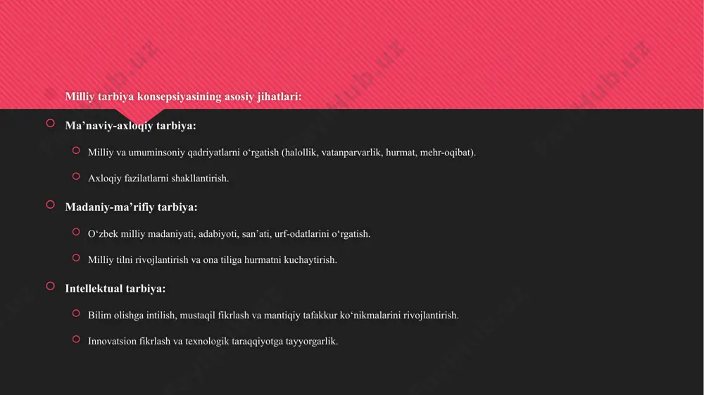 milliy tarbiya konsepsiyasi - Page 4