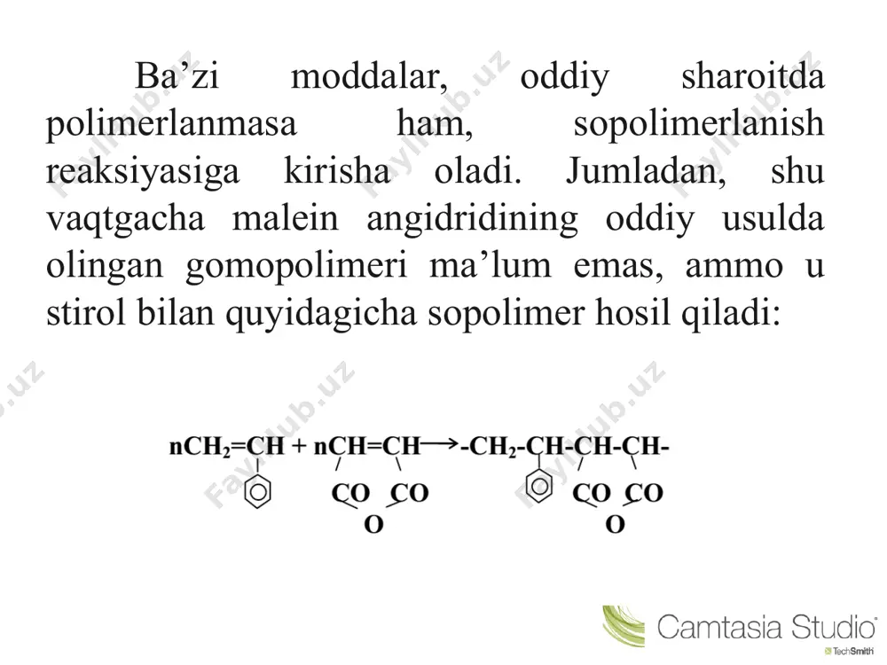 polimer materiallar fanidan - Page 5